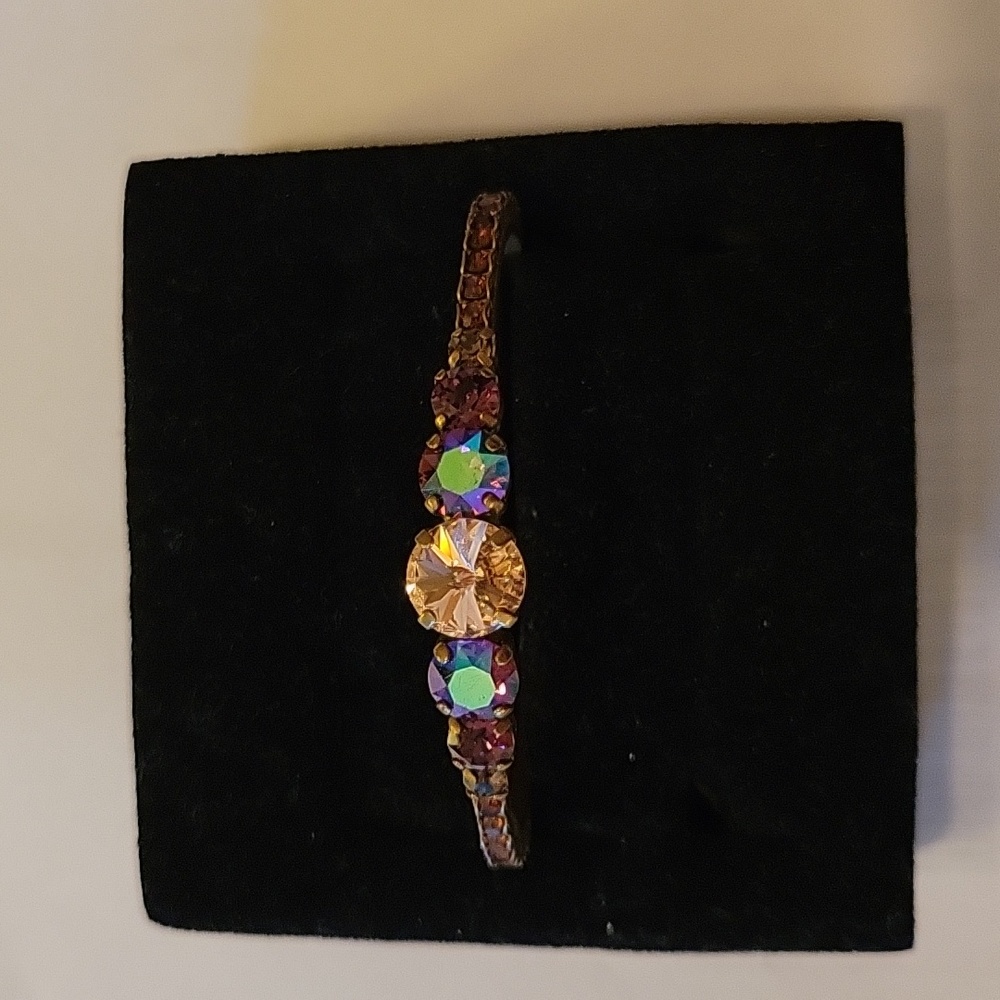 Sorrelli dazzling dotted line bracelet